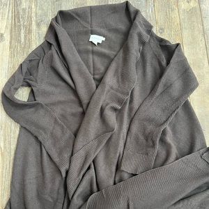 DKNY Pure Wrap Sweater Sz P/S